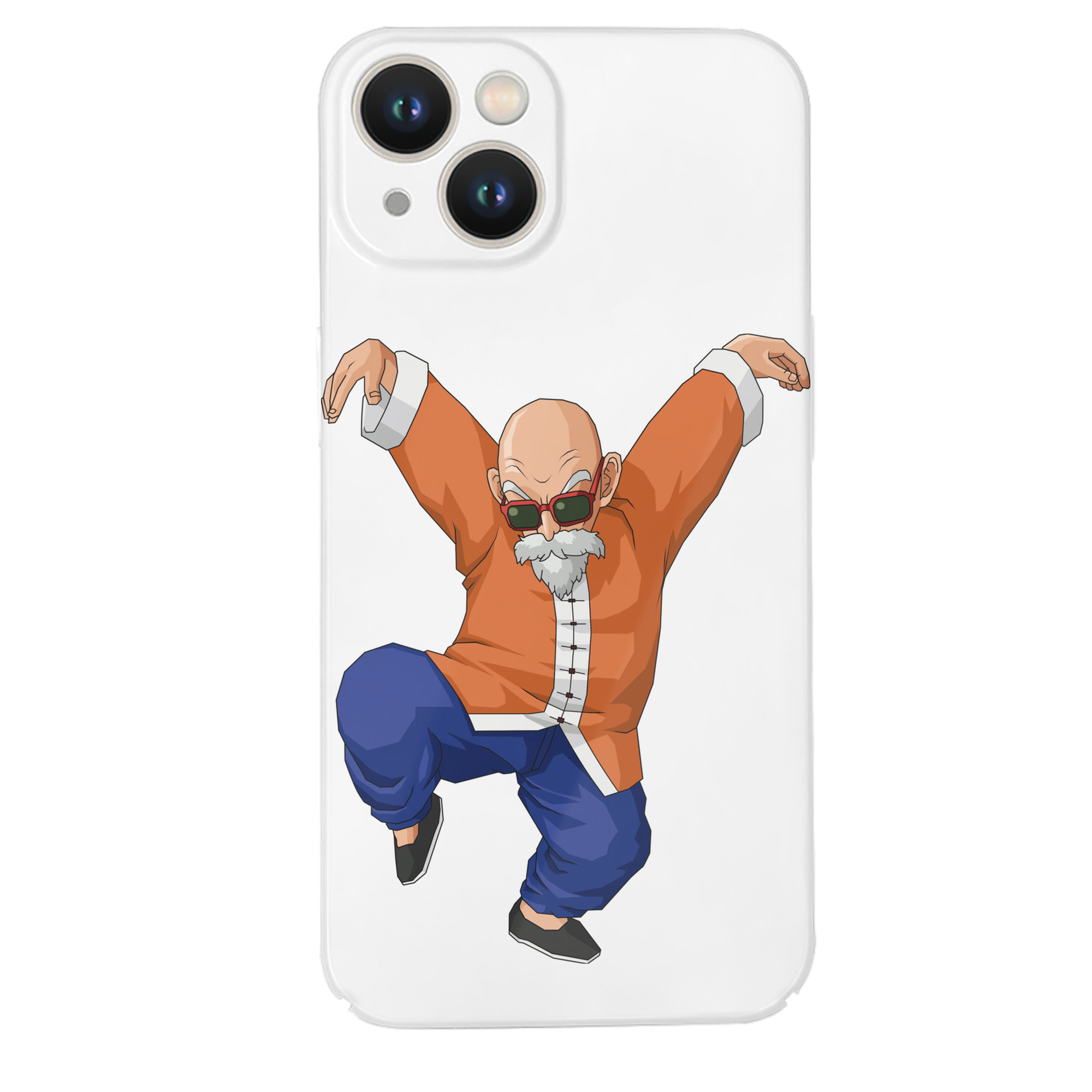 （画像用） ドラゴンボール 亀仙人（かめせんにん） DRAGON BALL Master Roshi Kame Sennin 【iPhone 14シリーズ対応】ハードケース